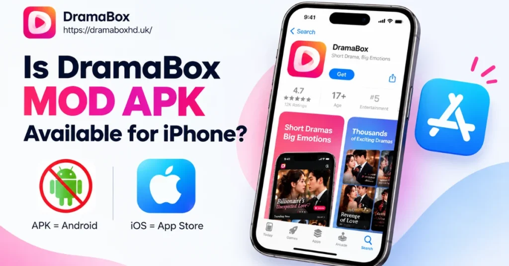 Is DramaBox MOD APK Available for iPhone